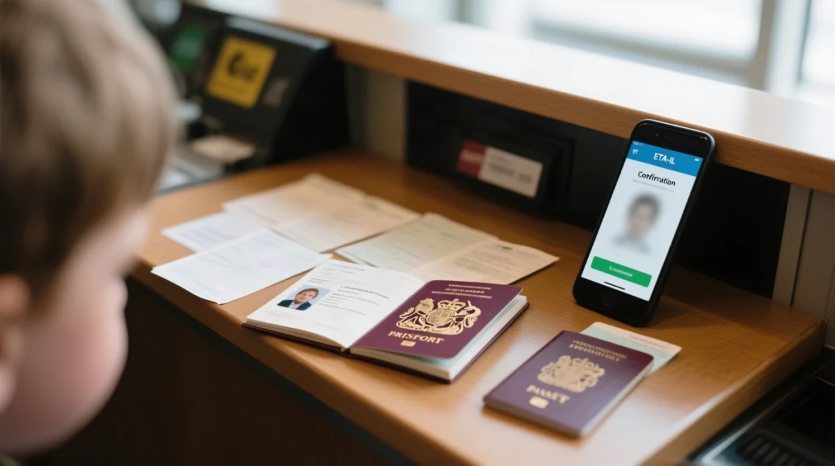British Passport Rules for the ETA-IL